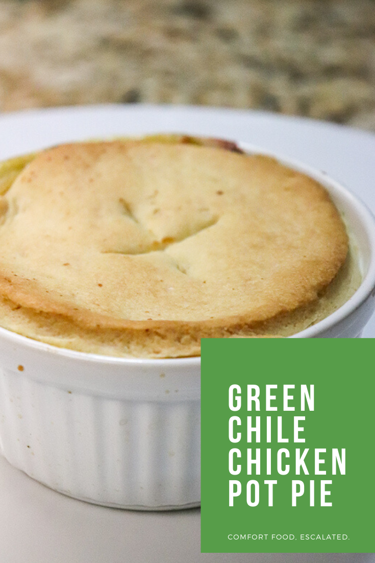 Green Chile Chicken Pot Pie - New Mexican Foodie
