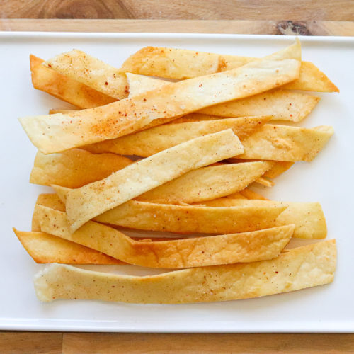 How to Make Fried Tortilla Strips — The Mom 100